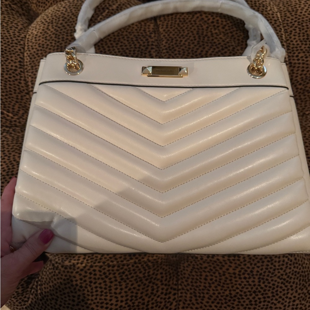 Michael Kors Whitney purse, off white NWT